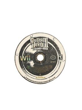 Guitar Hero III Legends Of Rock Disc For Nintendo Wii Activision T-Rated